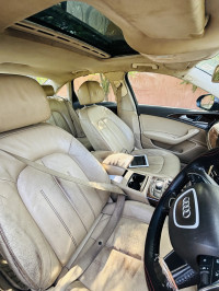 Moonshine Blue Audi A6