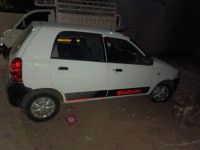 White Maruti Suzuki Alto Lxi2011