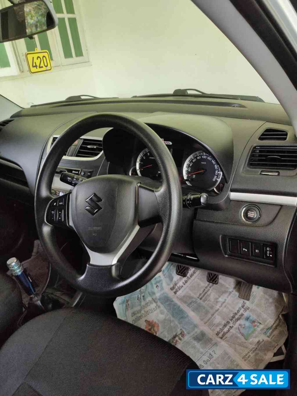 Bluish Silver Maruti Suzuki Swift ZXi