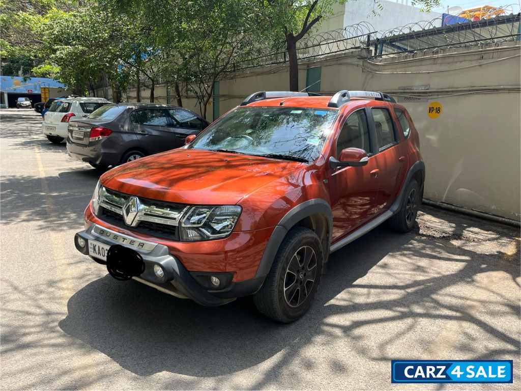 Canyane Orange Renault Duster 110 PS RXZ Diesel MT