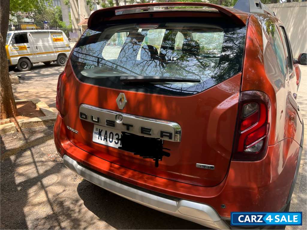 Canyane Orange Renault Duster 110 PS RXZ Diesel MT
