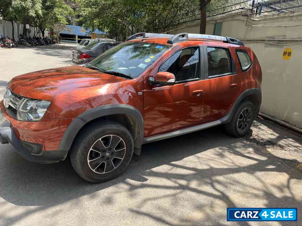 Canyane Orange Renault Duster 110 PS RXZ Diesel MT