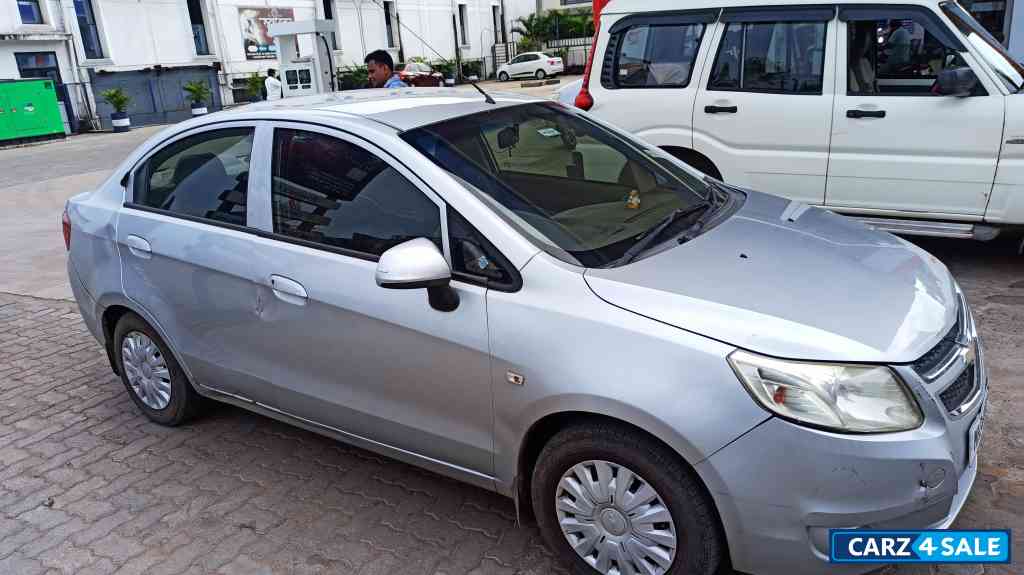 Silver Chevrolet Sail LS ABS