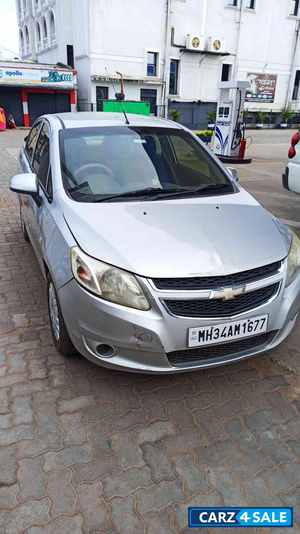 Silver Chevrolet Sail LS ABS