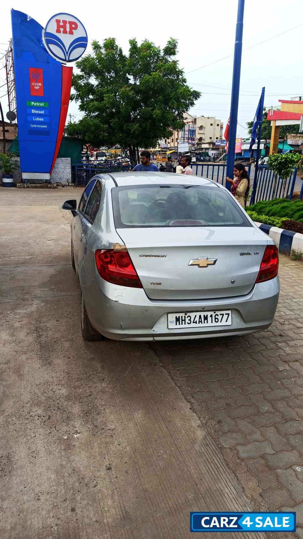 Silver Chevrolet Sail LS ABS