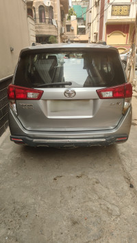 Silver Toyota Innova Crysta vx 7seater