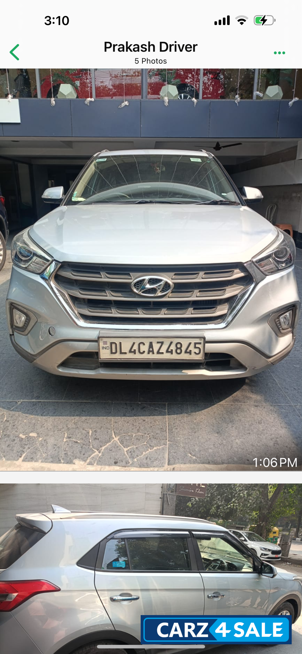 Hyundai Creta 1.6cardi auto ax