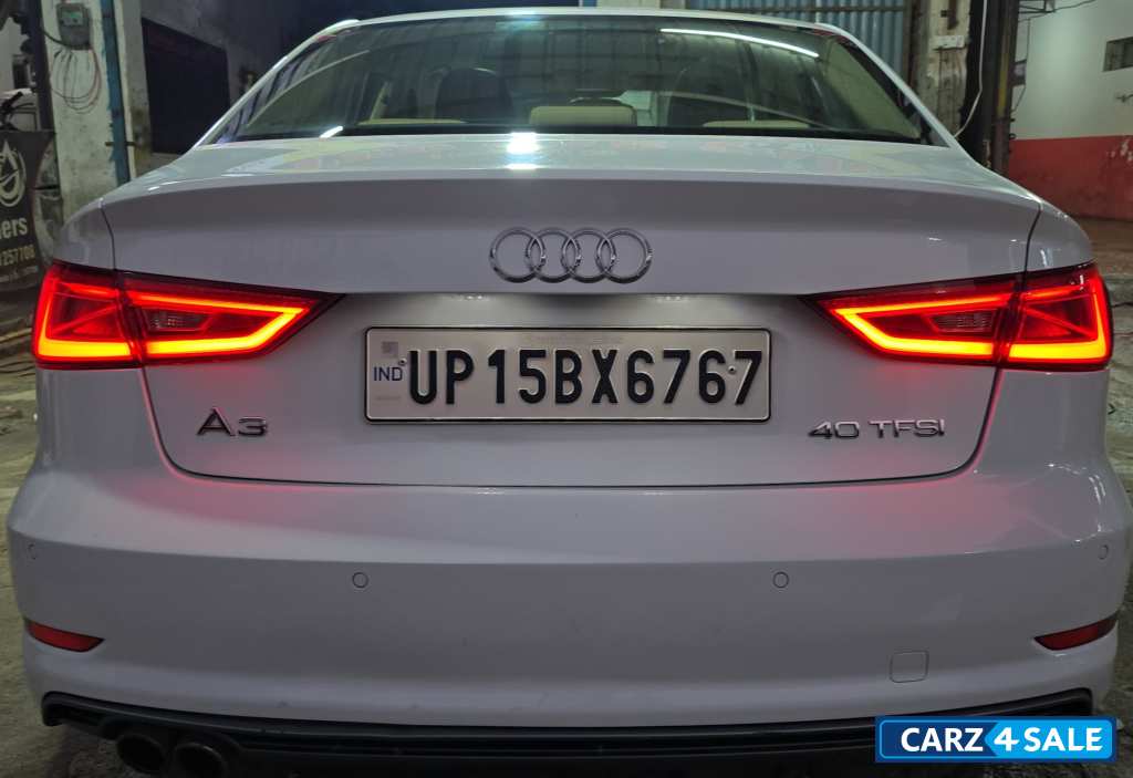 White Audi A3 40 TFSI Premium