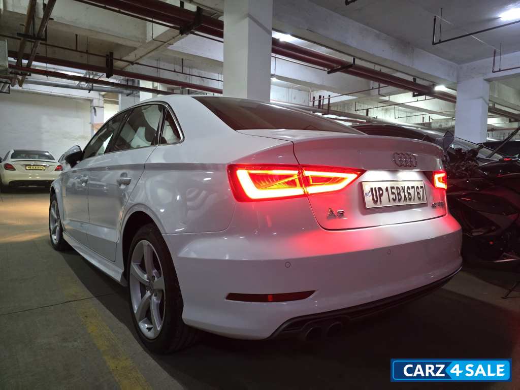 White Audi A3 40 TFSI Premium