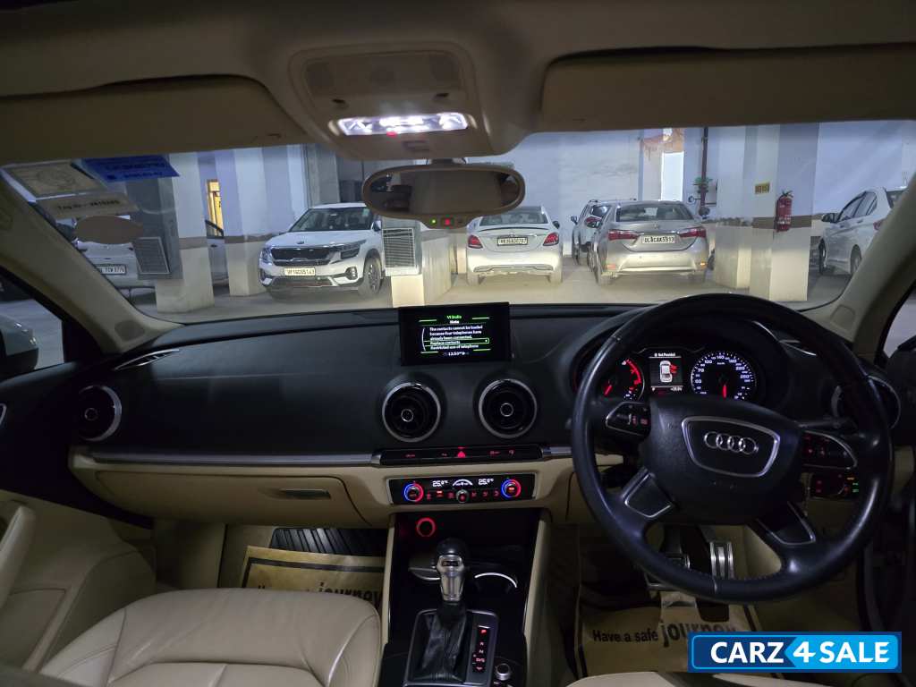 White Audi A3 40 TFSI Premium