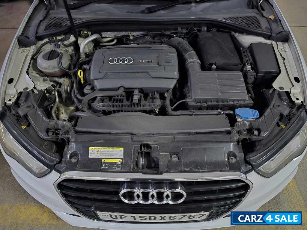 White Audi A3 40 TFSI Premium