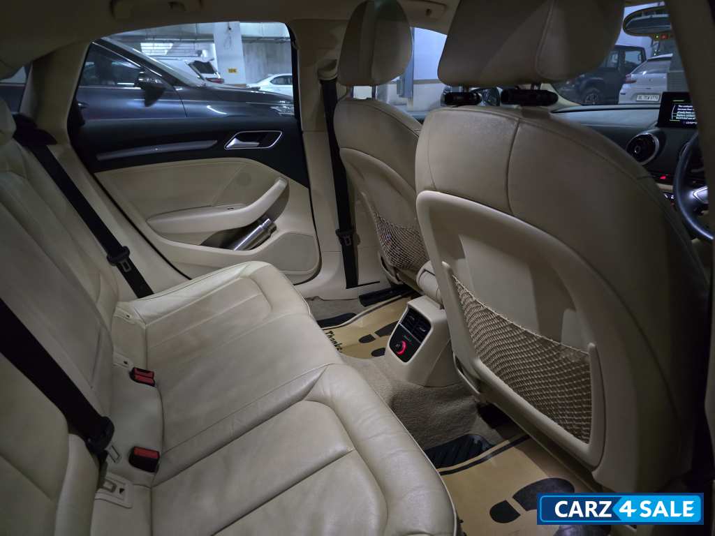 White Audi A3 40 TFSI Premium