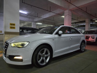 White Audi A3 40 TFSI Premium