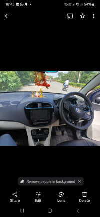 Teal Blue Tata Tiago Xz plus ev