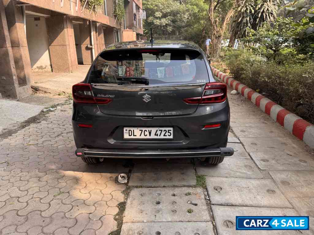 Gray Maruti Suzuki Baleno Zeta AT