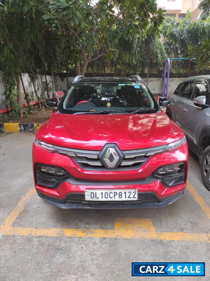 Red And Black Dual Tone Renault Kiger RXZ Turbo 1.0 Petrol DT Dual Tone