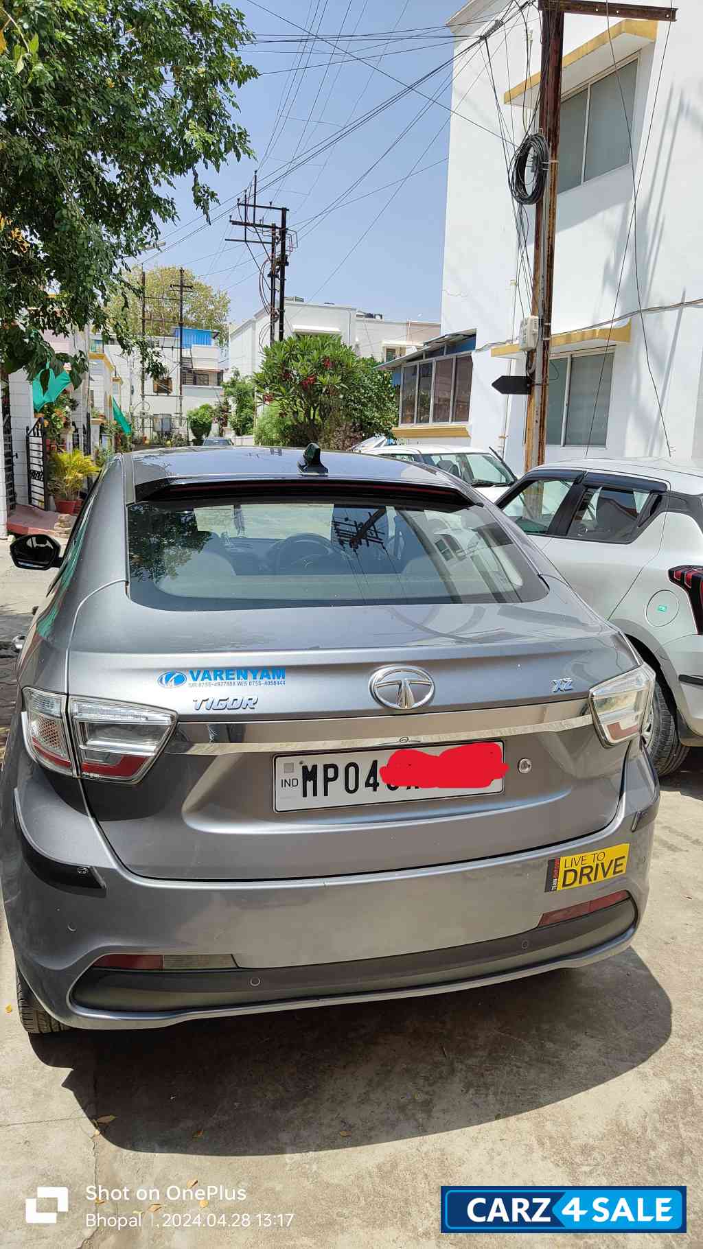 Titanium Grey Tata Tigor Petrol 2019 XZ