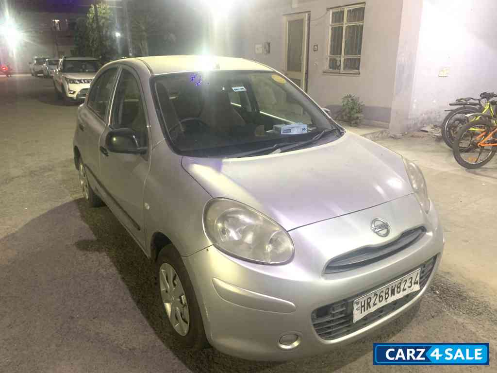 Silver Nissan Micra XE