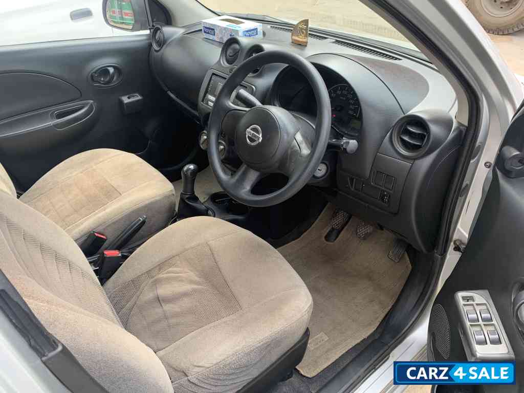 Silver Nissan Micra XE