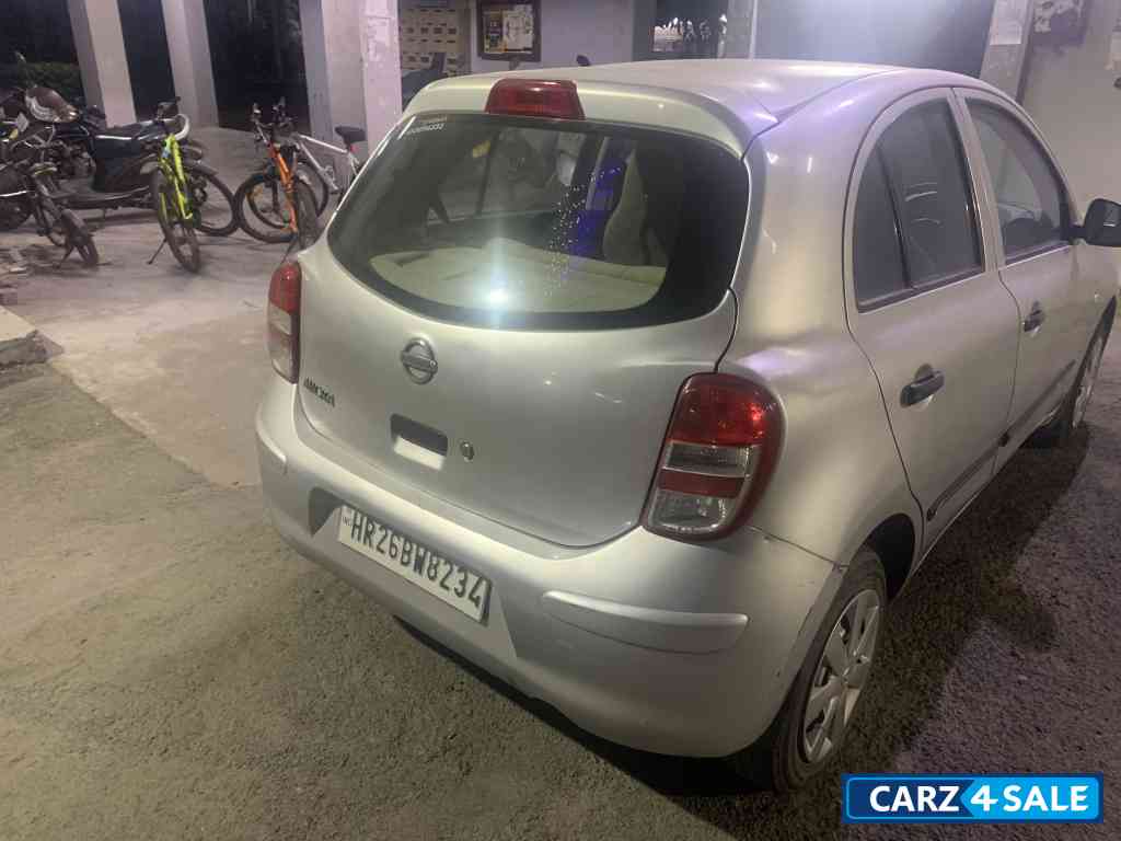 Silver Nissan Micra XE