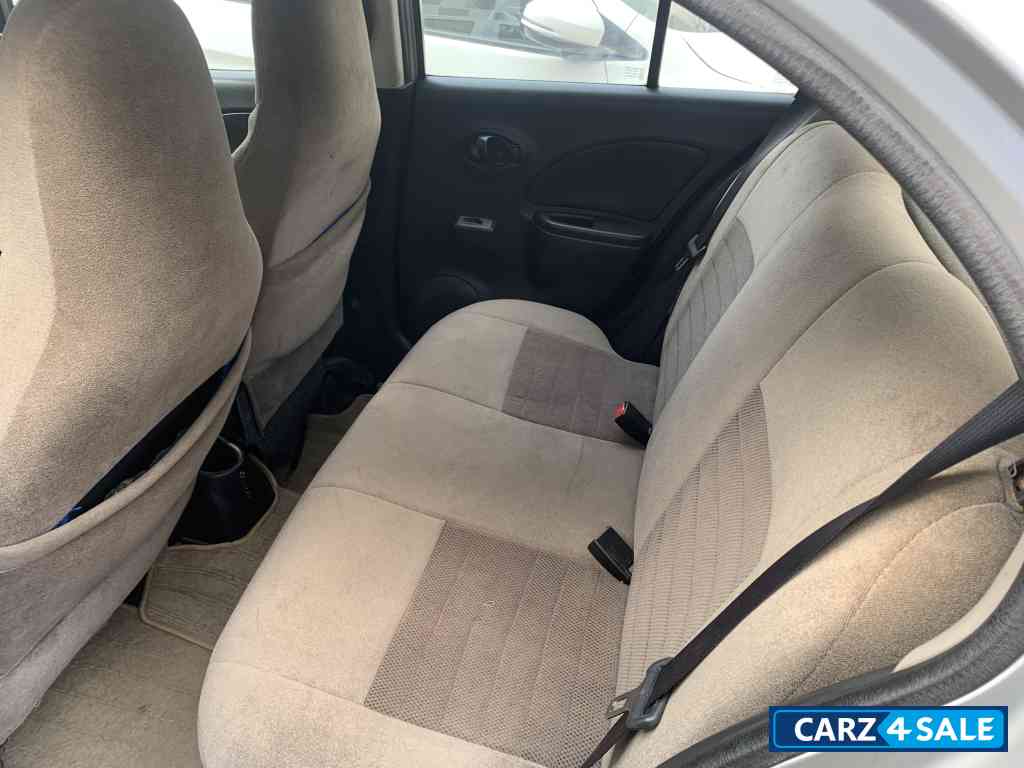 Silver Nissan Micra XE