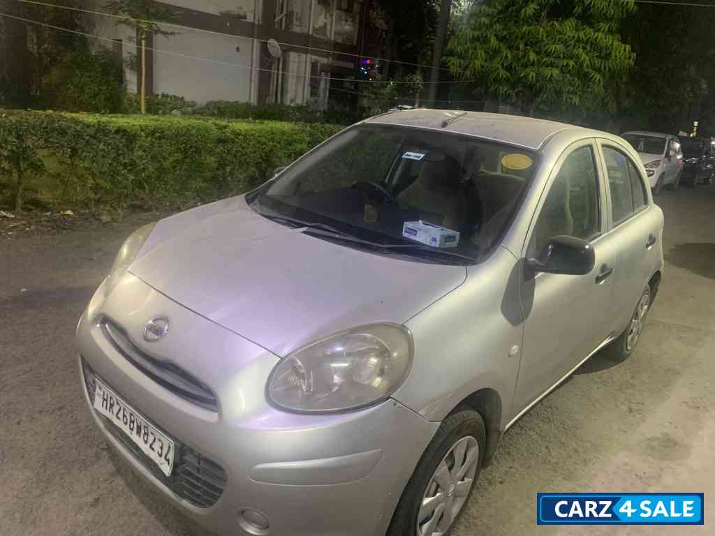 Silver Nissan Micra XE