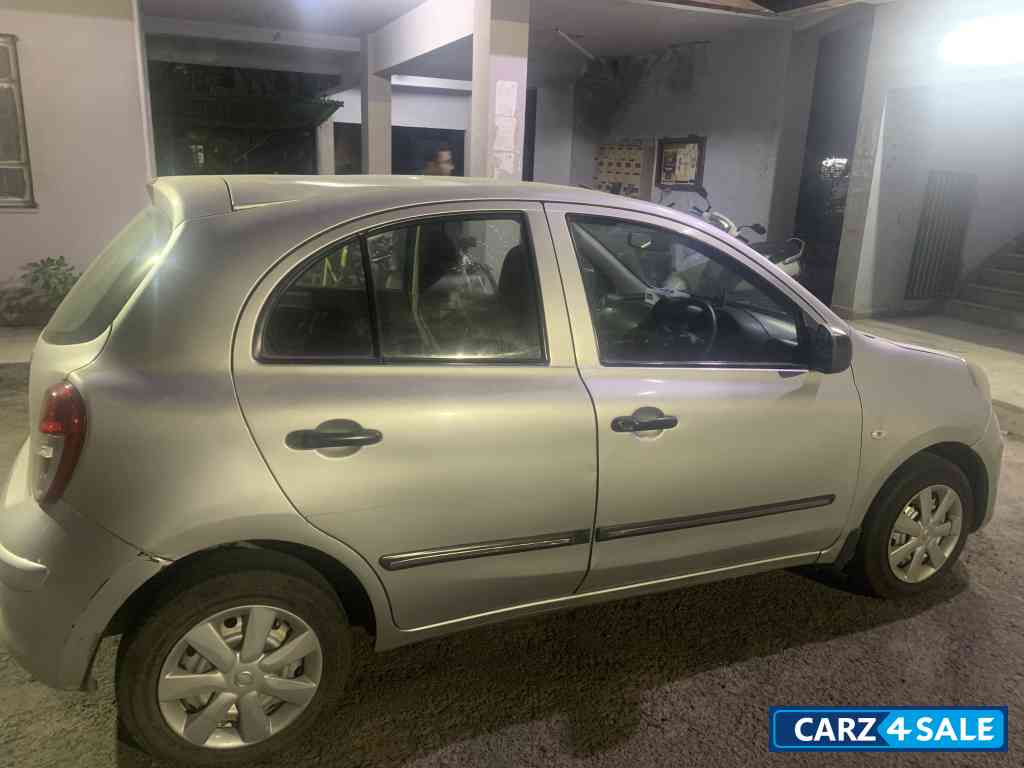 Silver Nissan Micra XE