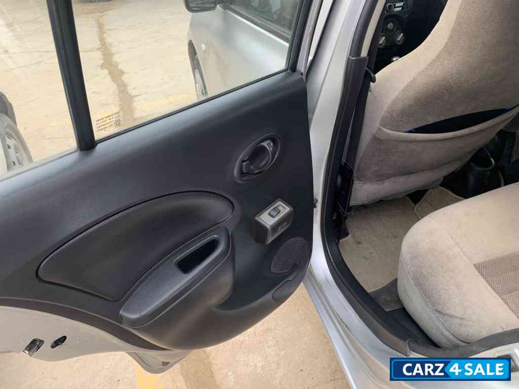 Silver Nissan Micra XE