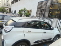 White Tata Nexon Xm