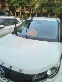 White Tata Nexon Xm