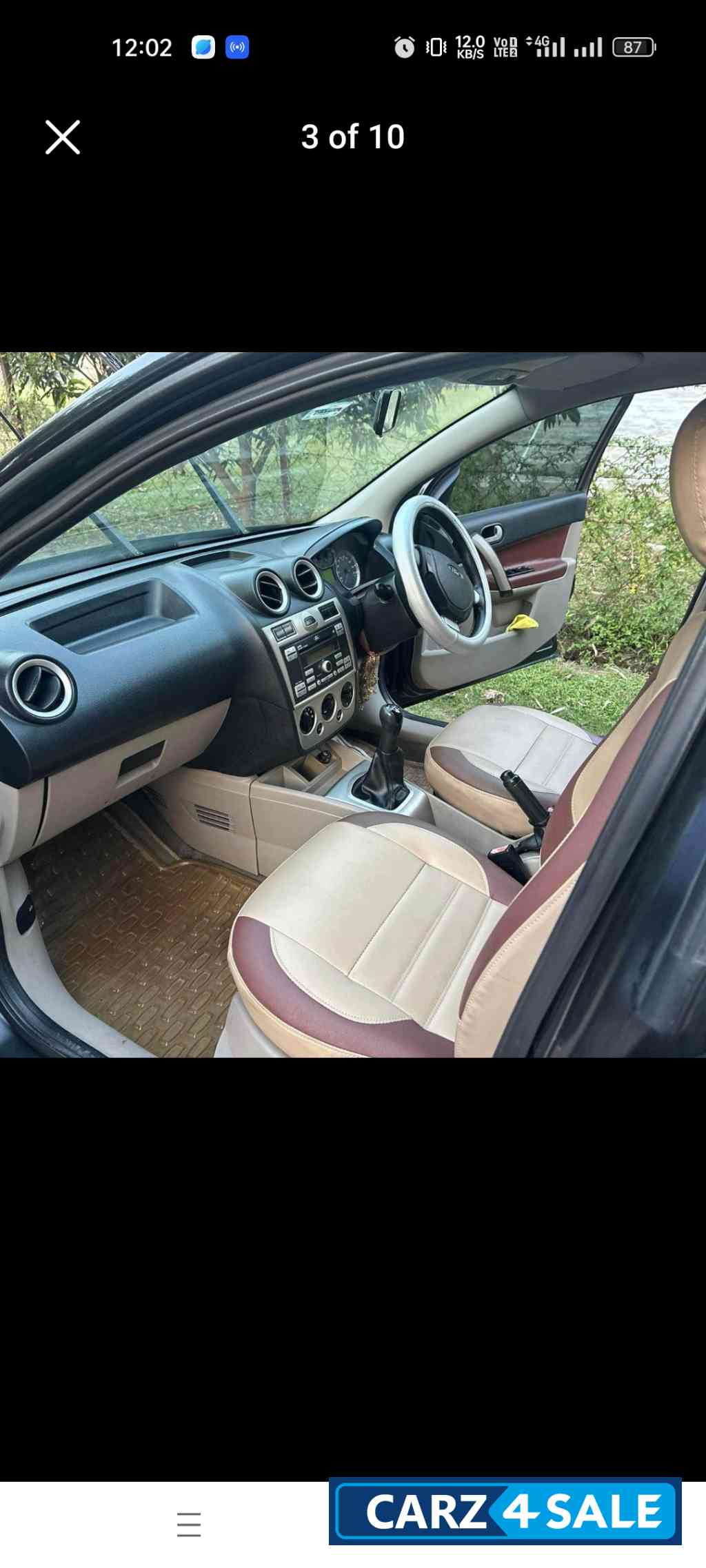 Black Ford Fiesta Exi 1.6