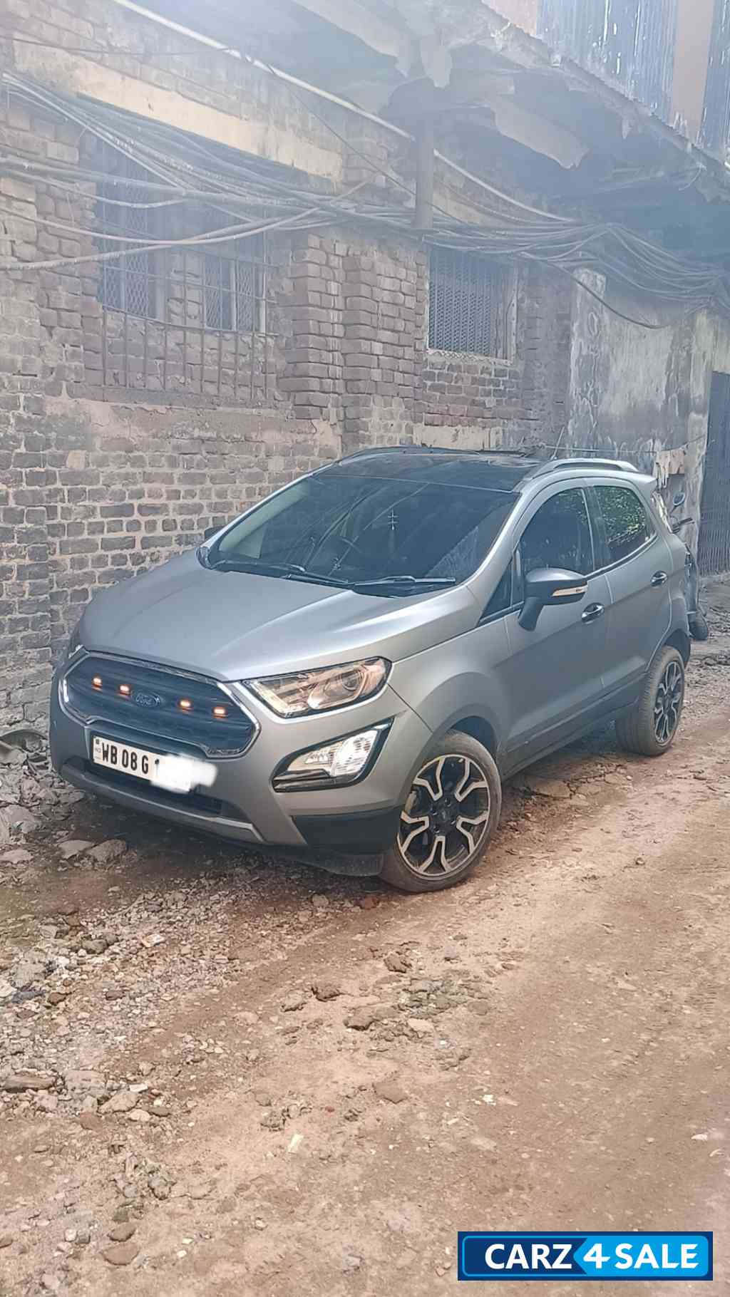 Matte Grey Ford Ecosport Signature Petrol 1.5