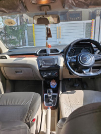 White Maruti Suzuki Dzire Vxi Amt