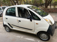 White Tata Nano CX