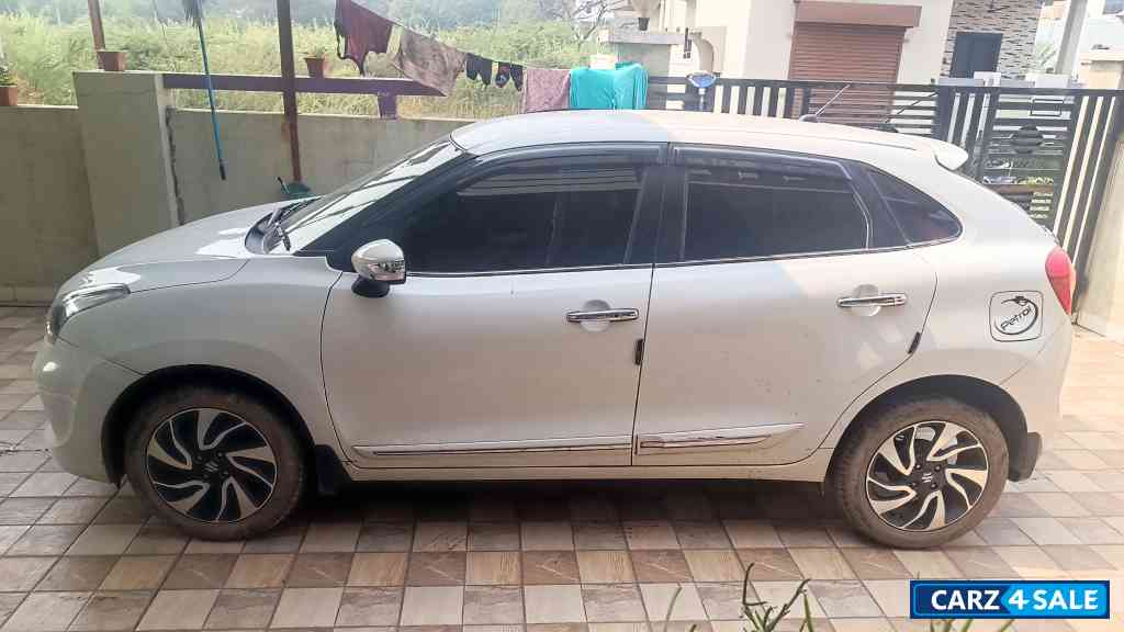 Polar White Maruti Suzuki Baleno Zeta