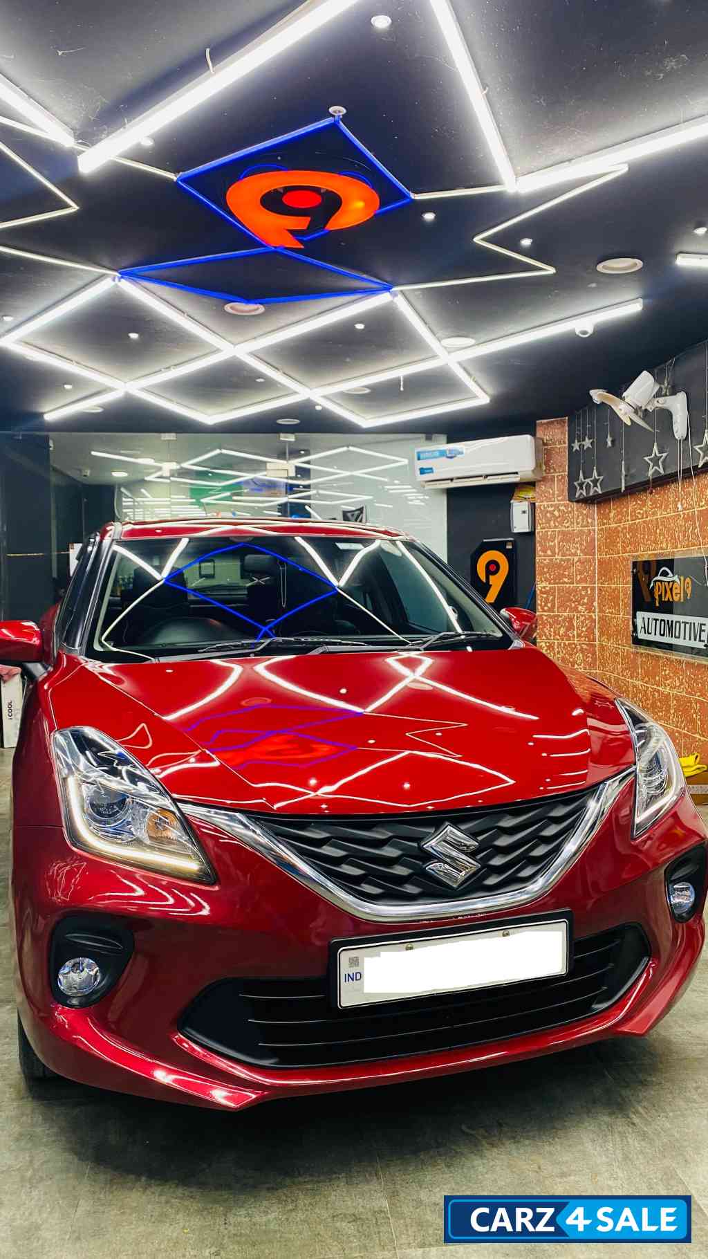 Phoenix Red 2 Maruti Suzuki Baleno ZETA