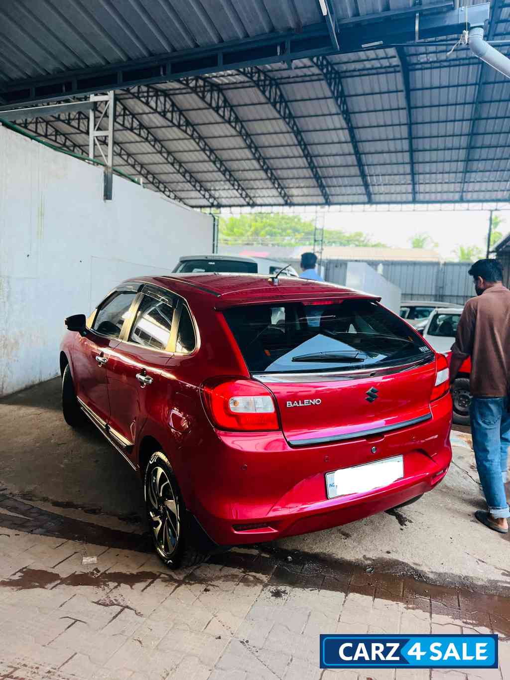 Phoenix Red 2 Maruti Suzuki Baleno ZETA