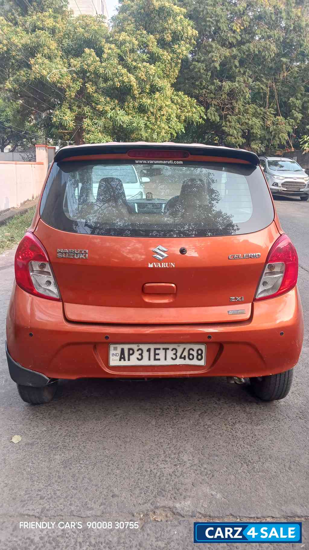 Tango Orange Maruti Suzuki Celerio Zxi