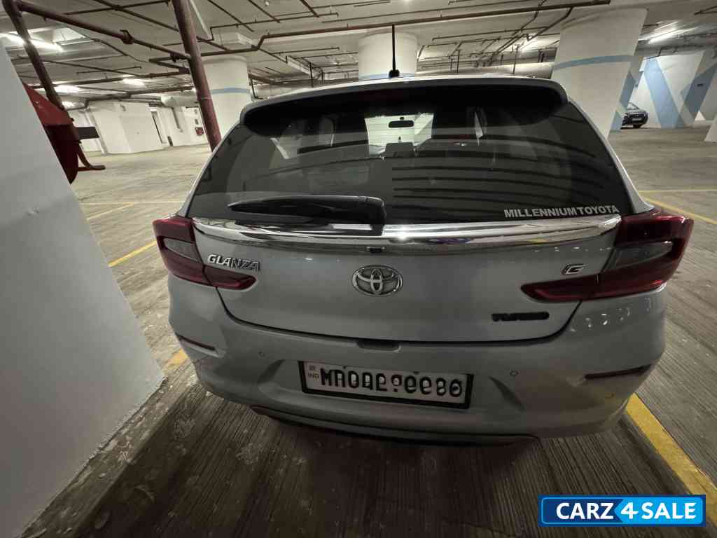 Silver Toyota Glanza G hybrid