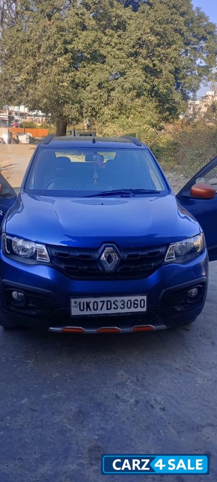 Cosmos Blue Renault Kwid climber 1.0 rxt automatic