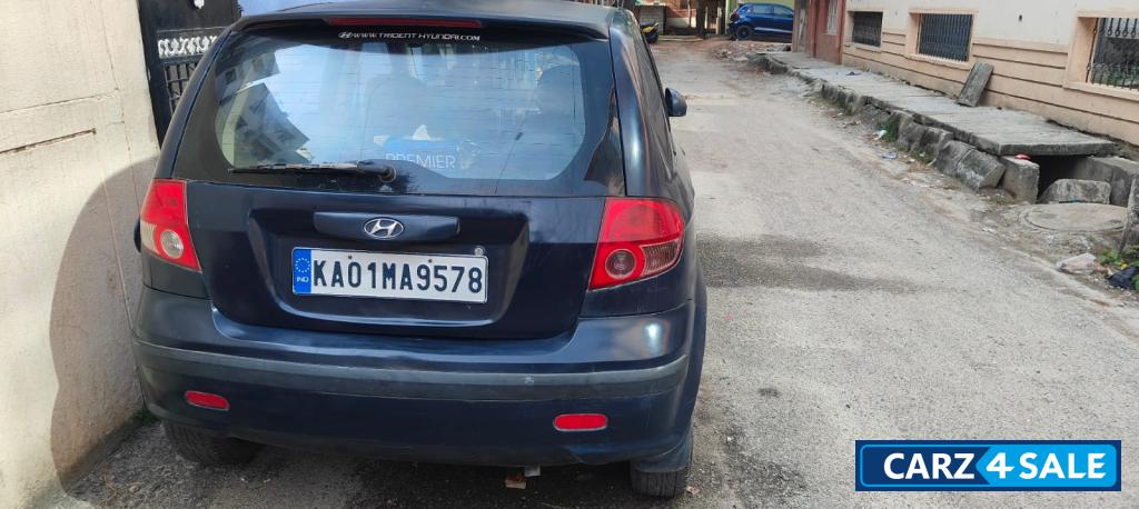 Blue Hyundai Getz 1.5