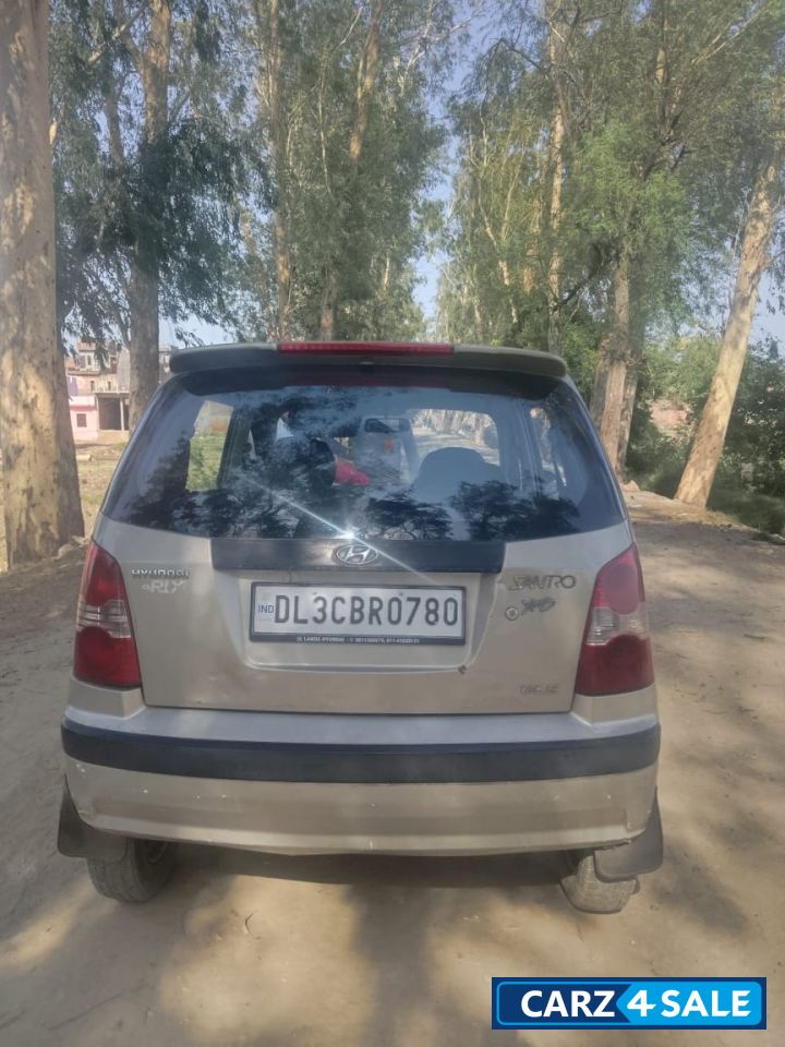 Silky Bege Hyundai Santro 2010