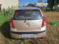 Golden Hyundai i10