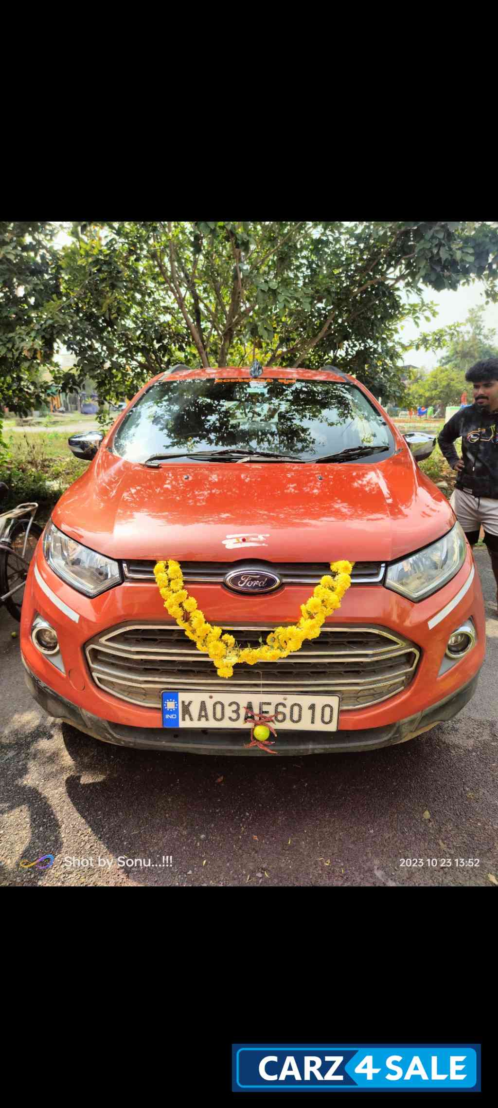 M Red ( Orange) Ford Ecosport 1.5 Trend Diesel