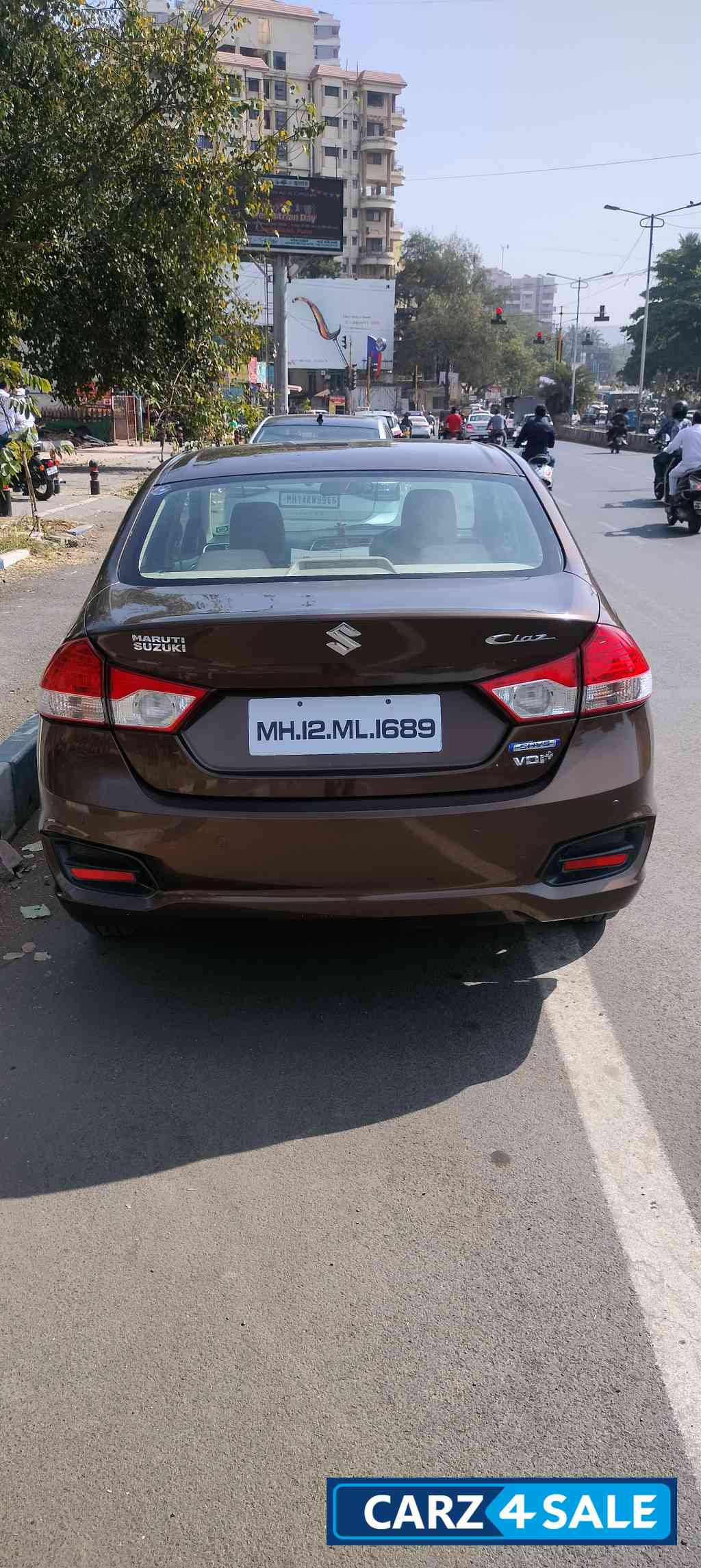 Dignity Brown Maruti Suzuki Ciaz Vdi+shvs