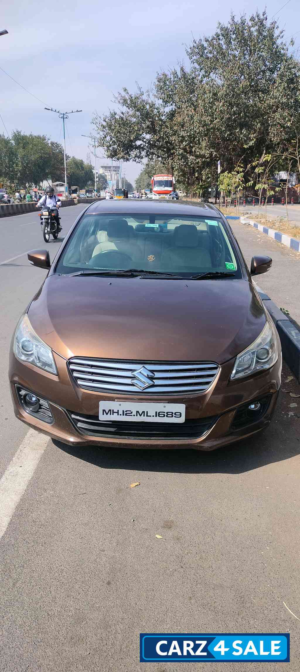 Dignity Brown Maruti Suzuki Ciaz Vdi+shvs