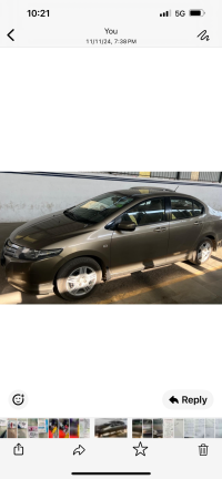 Golden Beige Honda City IV TECH SMT