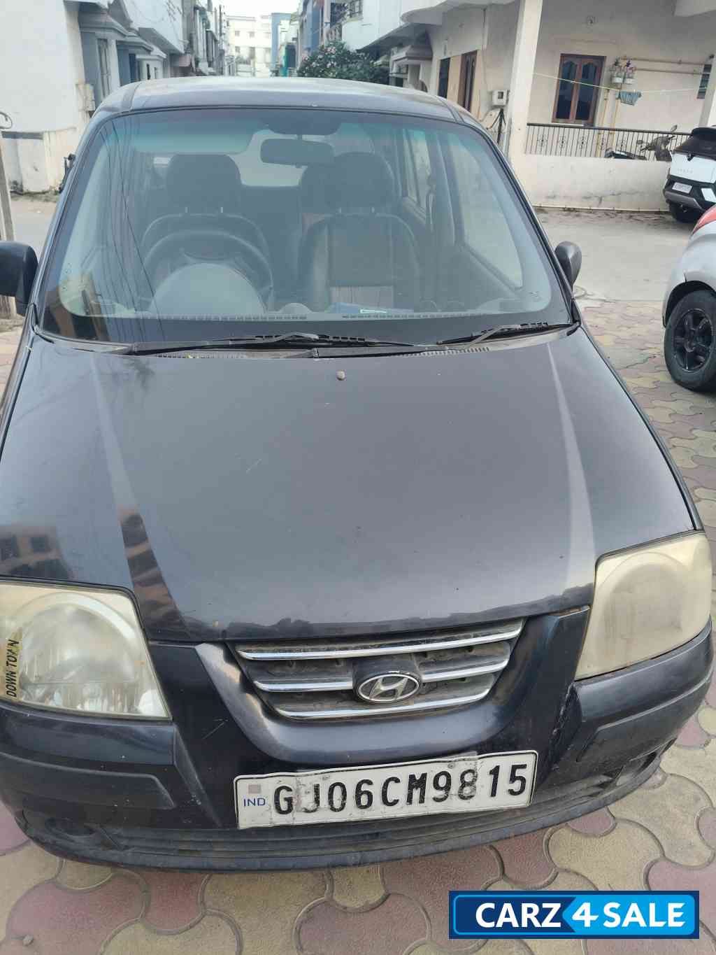 Midnight Grey Hyundai Santro Xg