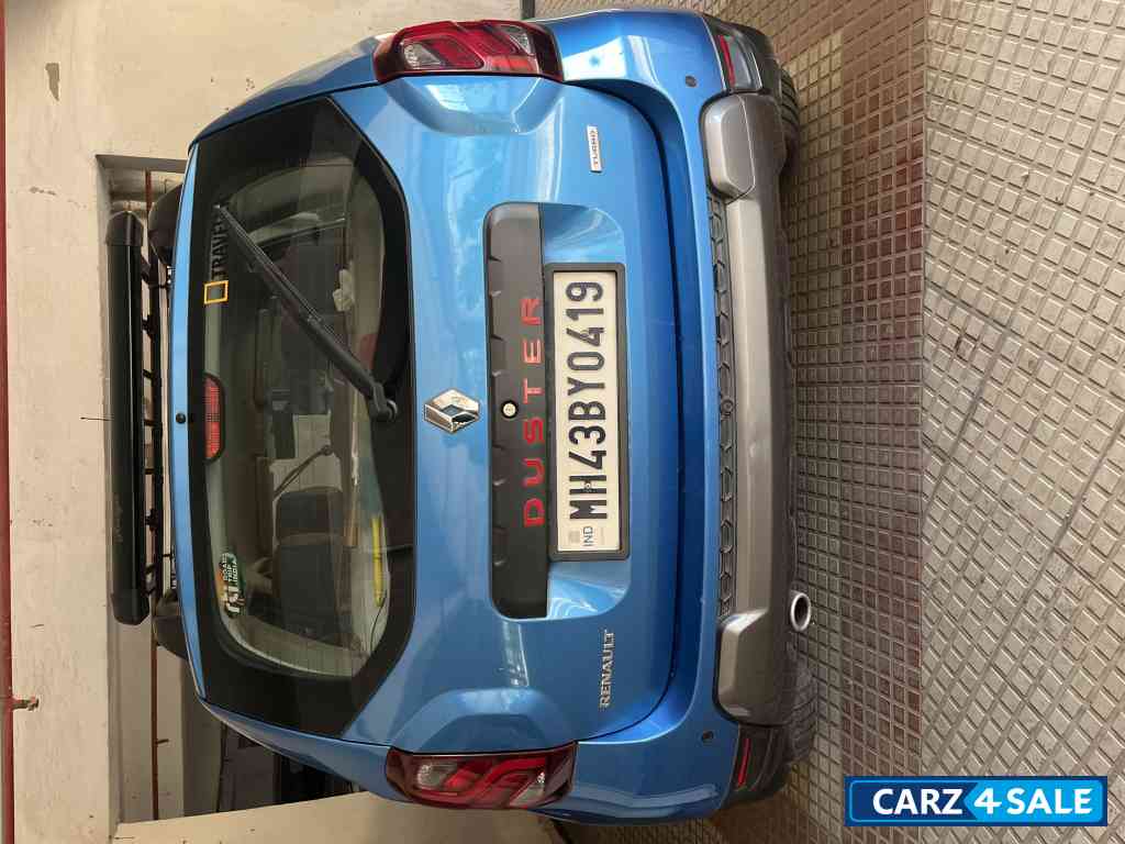 Caspian Blue Renault Duster RXZ Petrol 1.3L MT