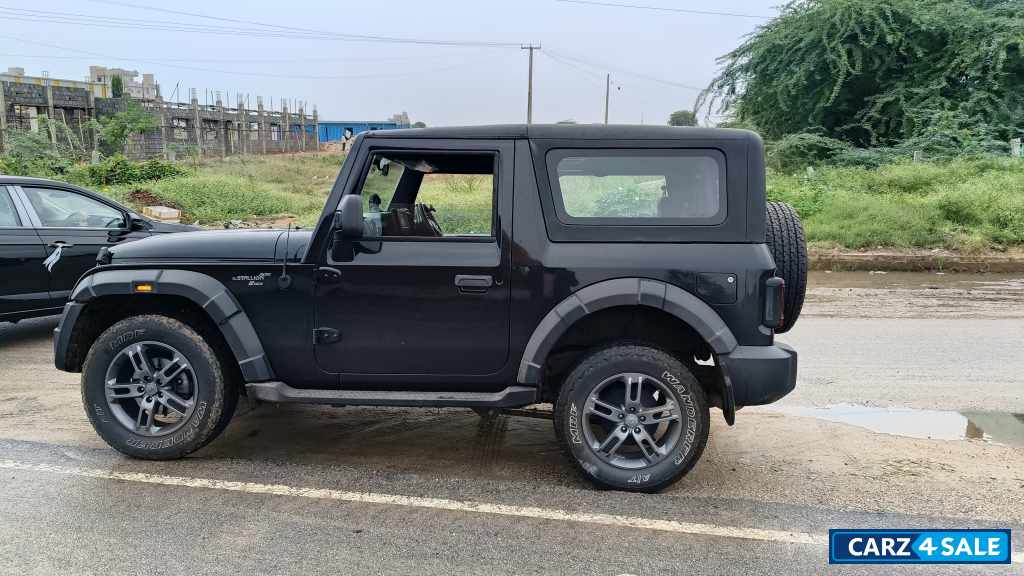 Black Mahindra Thar lx petrol AT RWD